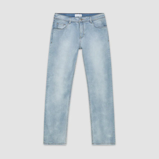 Calça Beta Jeans Reta Clara
